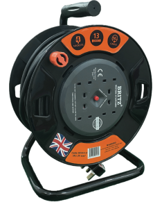BRITZ 30M Cable Reel C/Set